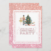 Kerstmis: Balletpartij Kaart (Voorkant / Achterkant)