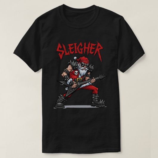 Kerstmis Basic Donkere T-shirt (Design voorkant)