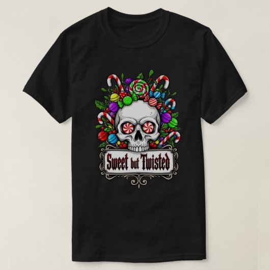 Kerstmis Basic Donkere T-shirt (Design voorkant)