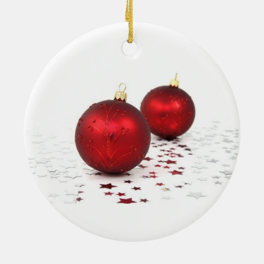 Kerstmis Baubles Ornament (Achterkant)