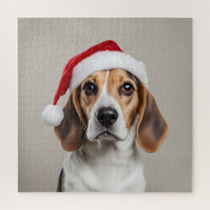 Kerstmis Beagle Legpuzzel