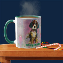 Kerstmis Beagle Wensen