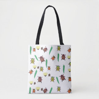 Kerstmis beatles tote bag