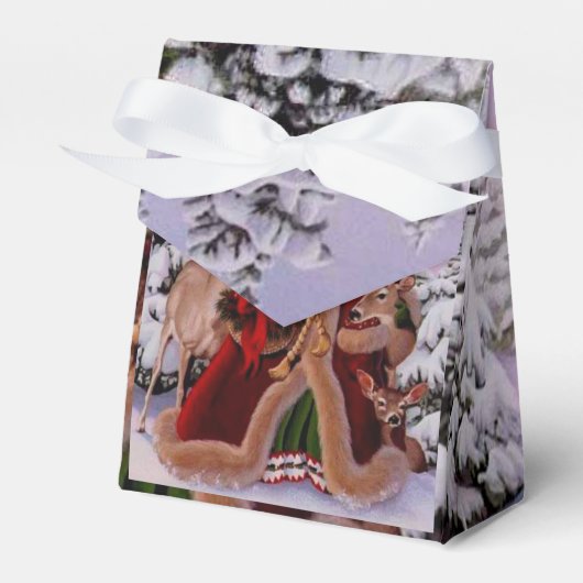 Kerstmis Bedankdoosjes (Voorkant Zijde)