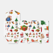 Kerstmis Bedankdoosjes (Uitgevouwen)