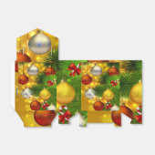 Kerstmis Bedankdoosjes (Uitgevouwen)