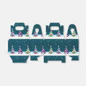 Kerstmis Bedankdoosjes (Uitgevouwen)