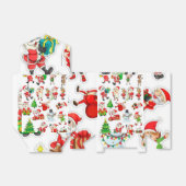 Kerstmis Bedankdoosjes (Uitgevouwen)