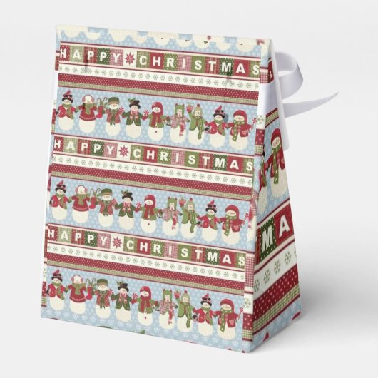 Kerstmis Bedankdoosjes (Achterkant)