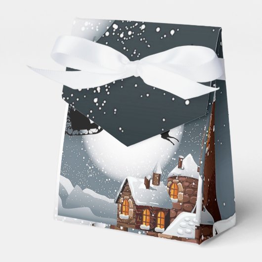 Kerstmis Bedankdoosjes (Voorkant Zijde)