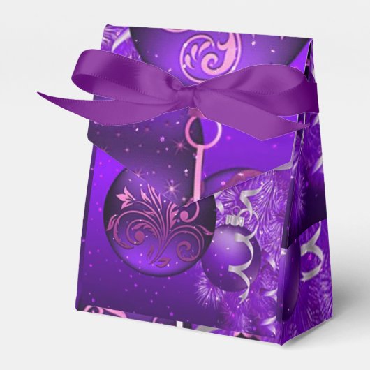 Kerstmis Bedankdoosjes (Voorkant Zijde)