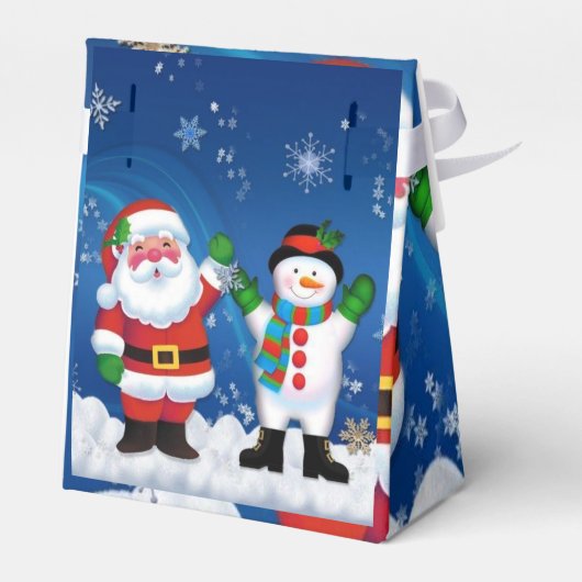 Kerstmis Bedankdoosjes (Achterkant)