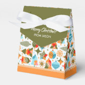 Kerstmis Bedankdoosjes (Voorkant Zijde)