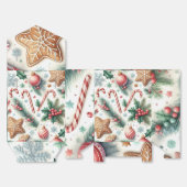 Kerstmis Bedankdoosjes (Ongevouwen)