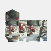 Kerstmis Bedankdoosjes (Uitgevouwen)