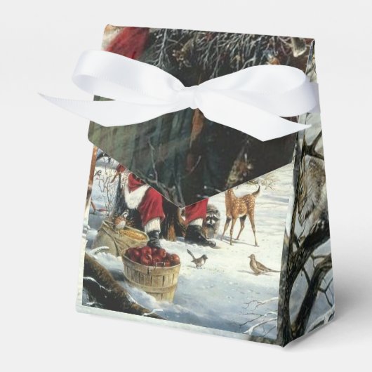 Kerstmis Bedankdoosjes (Voorkant Zijde)