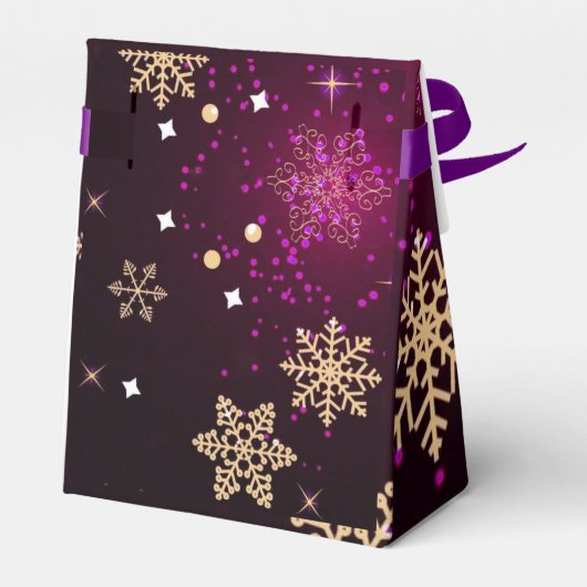 Kerstmis Bedankdoosjes (Achterkant)