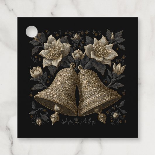 Kerstmis Bedankjes Labels (Voorkant)