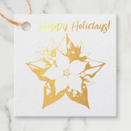 Kerstmis Bedankjes Labels (Voorkant)