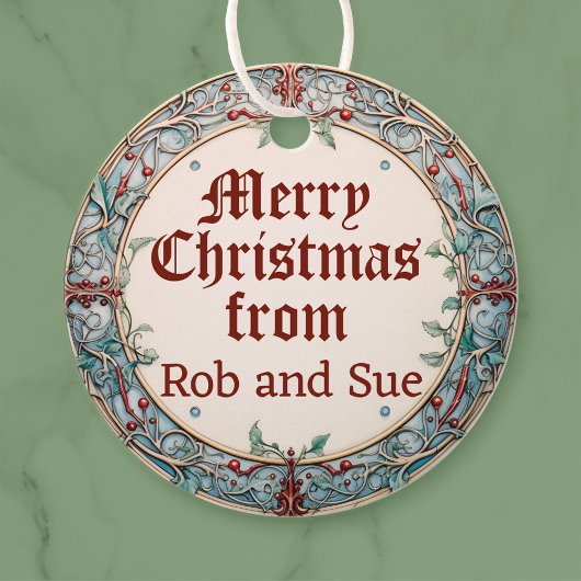 Kerstmis Bedankjes Labels