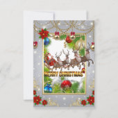 Kerstmis Bedankkaart (Voorkant)