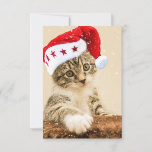 Kerstmis Bedankkaart (Voorkant)