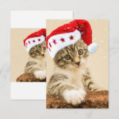 Kerstmis Bedankkaart (Voorkant / Achterkant)