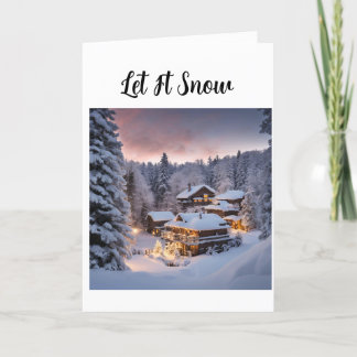 Kerstmis Bedankkaart