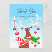 Kerstmis Bedrijfbedankt feestdag Feestdagenkaart (Voorkant)