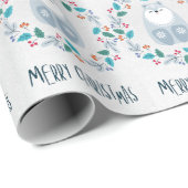 Kerstmis Beer Inpakpapier (Rol Hoek)
