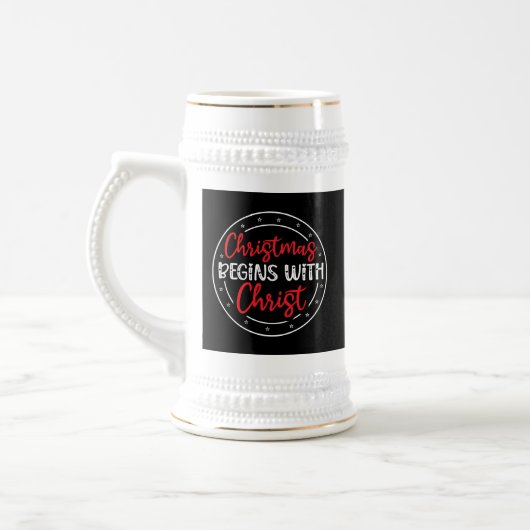 Kerstmis Begint Met Christus-65772 Bierpul (Links)