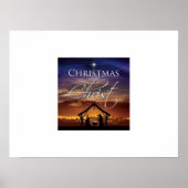 Kerstmis begint met Christus Poster (Voorkant)