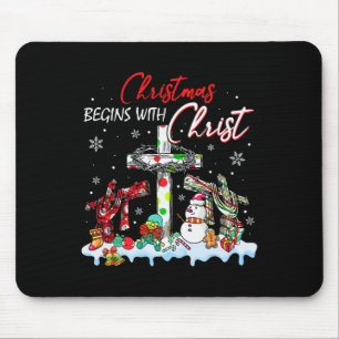 Kerstmis begint met de Christelijke honk van Chris Muismat