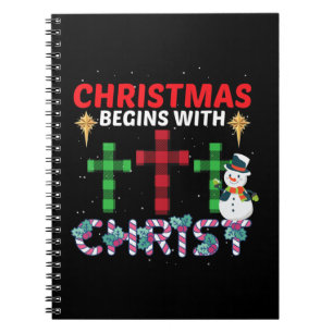 Kerstmis begint met de Christelijke honk van Chris Notitieboek