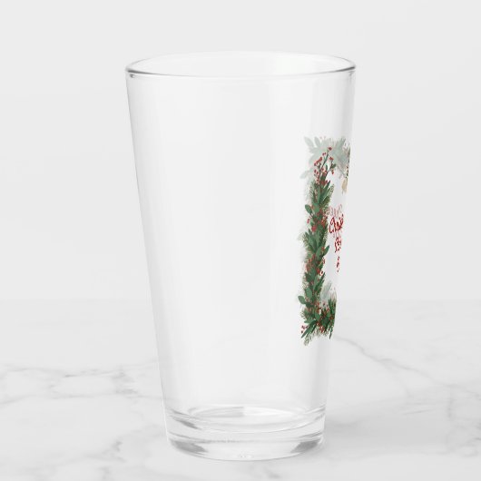 Kerstmis begint met de feestdag van de bier glas (Rechts)