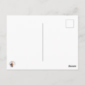 Kerstmis begint met de geboorte van Christus Briefkaart (Achterkant)