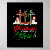 Kerstmis begint met Jezus Leopard Pl Poster (Voorkant)
