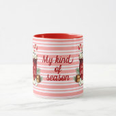 Kerstmis behandelt koffie-Mok Mok (Midden)
