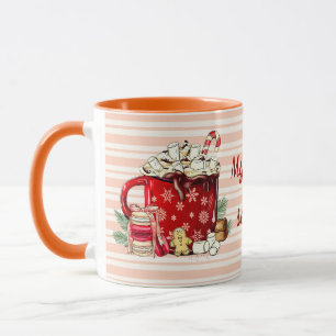 Kerstmis behandelt koffie-Mok Mok