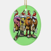 Kerstmis beker keramisch ornament (Rechts)