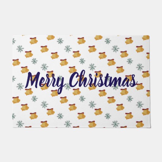 Kerstmis Bel Voordeurmat Deurmat (Voorkant)
