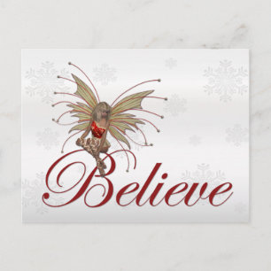 Kerstmis Believe 2 - Briefkaart voor feestdagen