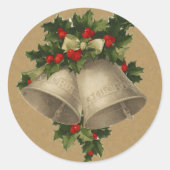  Kerstmis Bells sticker (Voorkant)