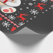 Kerstmis beren Kerstmis Cadeaupapier (Hoek)