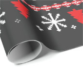 Kerstmis beren Kerstmis Cadeaupapier (Rol Hoek)