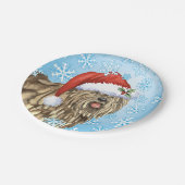 Kerstmis Bergamasco Papieren Bordje (Gekanteld)