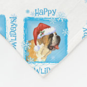 Kerstmis: Bernard Fleece Blanket (Hoek)