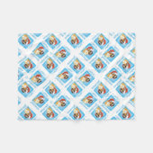 Kerstmis: Bernard Fleece Blanket Deken (Voorkant (Horizontaal))