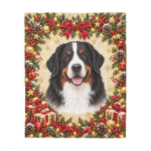 Kerstmis Berner Sennenhond Gepersonaliseerde Foto