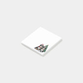Kerstmis Berner Sennenhonden Post-it® Notes (Schuin)
